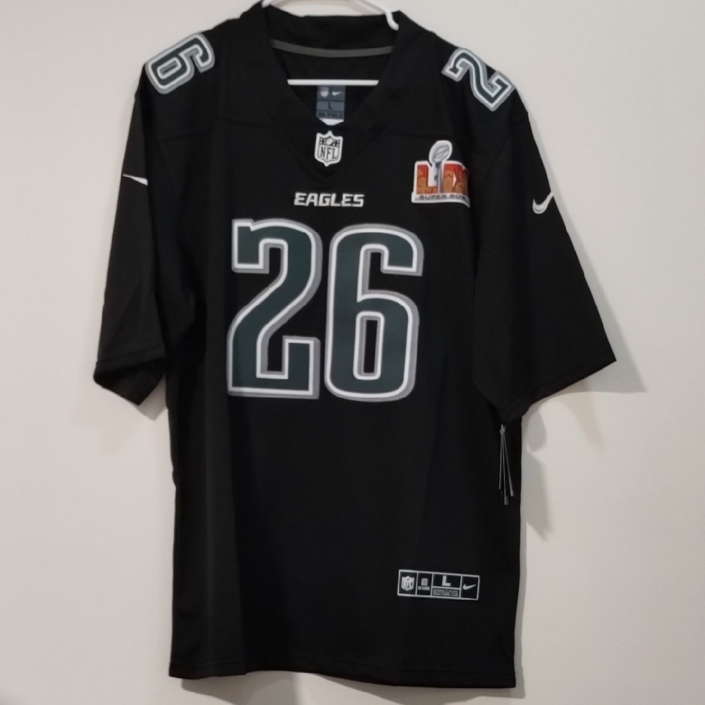 Saquon Barkley Philadelphia Eagles Super Bowl Jersey